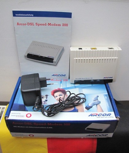 Arcor dsl speed modem - dsl,