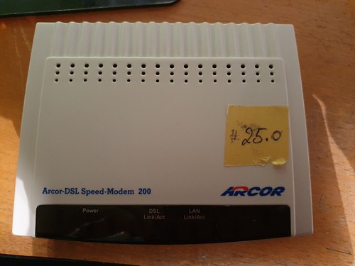 Arcor dsl speed modem 200 - 200, adsl
