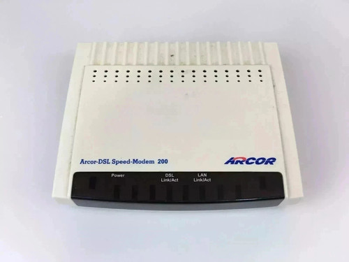 Arcor dsl speed - modem, 200